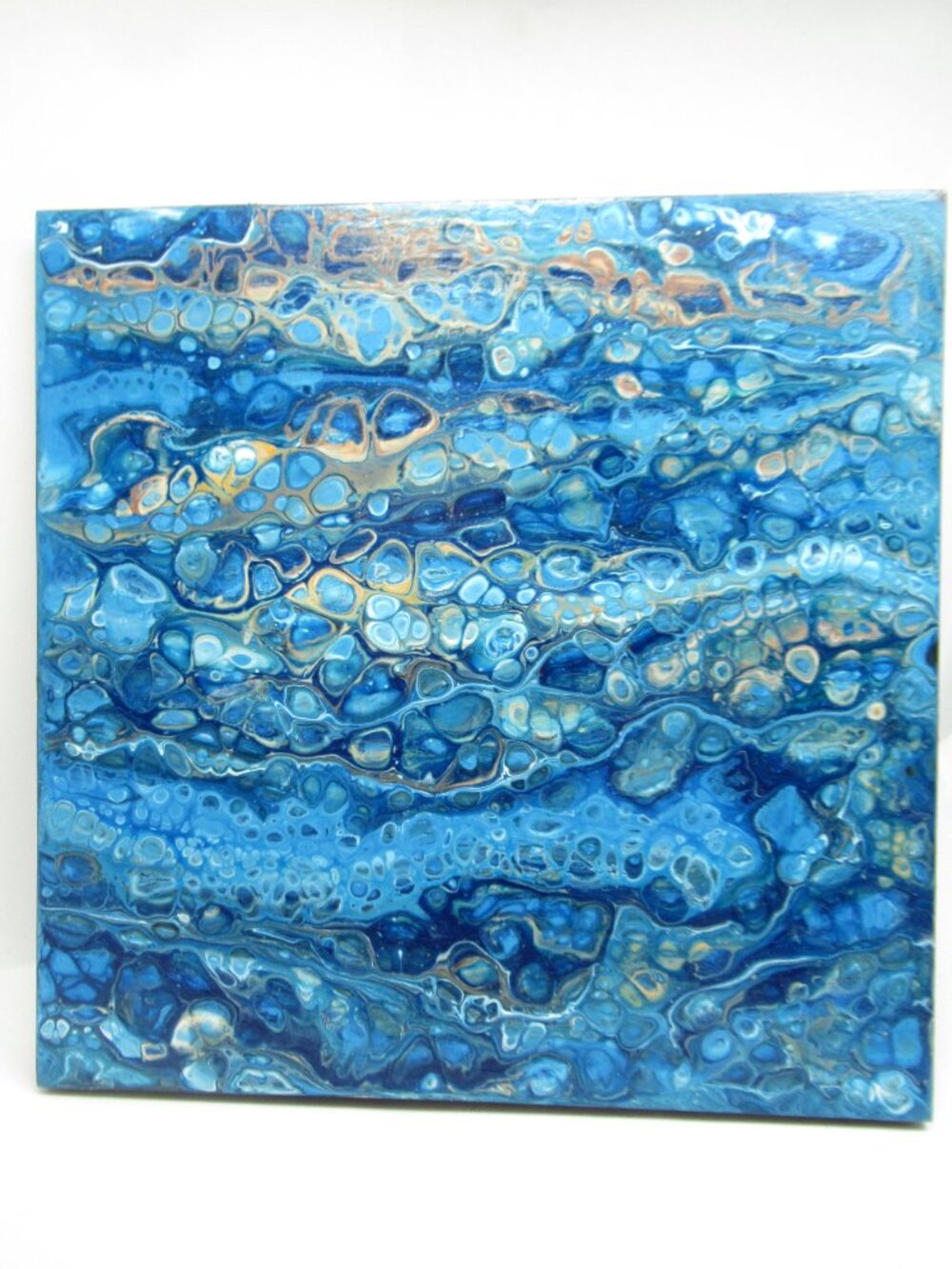 Blue Flow art panel - Picture 8 of 10